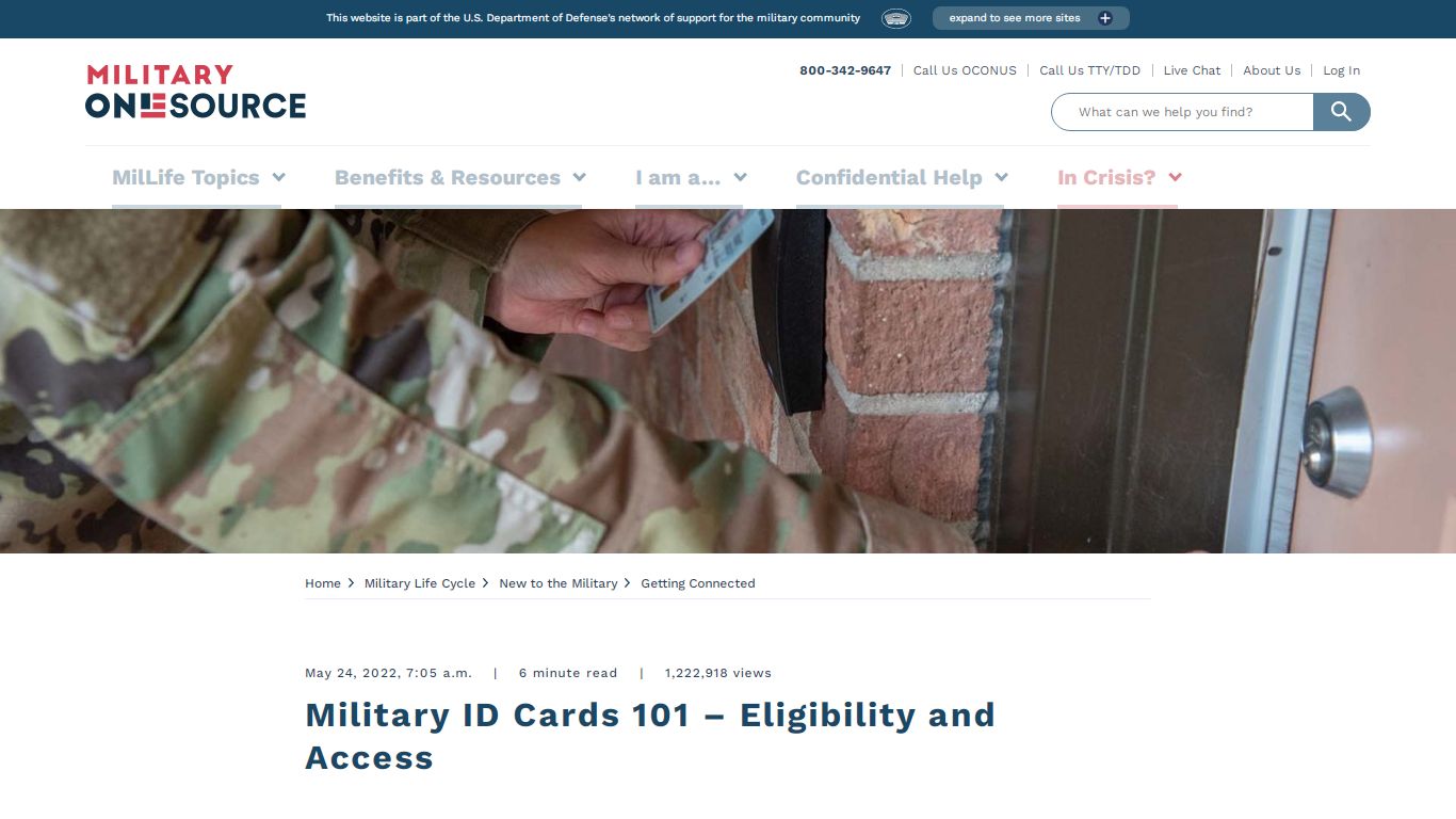 DOD Military ID Cards: Info & Services • Military OneSource